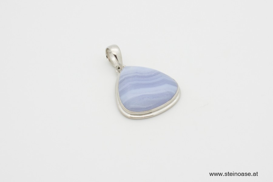 Anhänger Chalcedon blau